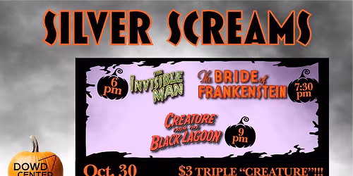 Triple "Creature" Halloween Movie Marathon