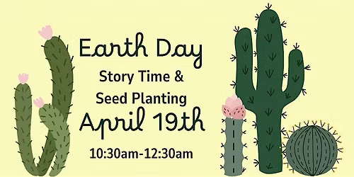 Earth Day Story Time & Seed Planting at The Farm