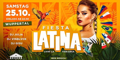 Fiesta Latina \u2022 25.10. \ud83c\udde8\ud83c\uddf4\ud83c\uddf2\ud83c\uddfd\ud83c\uddf5\ud83c\uddea\ud83c\uddf5\ud83c\udde6\ud83c\udde9\ud83c\uddf4\ud83c\udde7\ud83c\uddf7\ud83c\uddf5\ud83c\uddf7