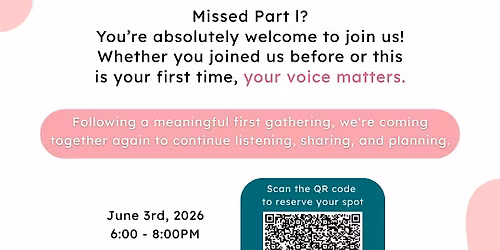 Community Conversation Part II