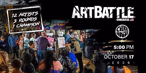 Art Battle Omaha - October 17, 2026