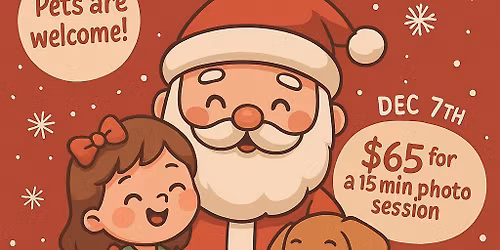 Mini Photoshoot with Santa\ud83c\udf85\ud83c\udffb Pet friendly 