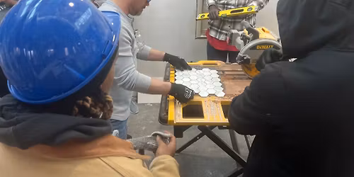 Ceramic Tile Backsplash\/Shower Wall Workshop (5.2.26)