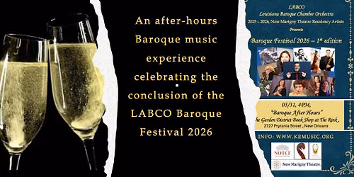 LABCO Baroque Festival - BAROQUE AFTER HOURS
