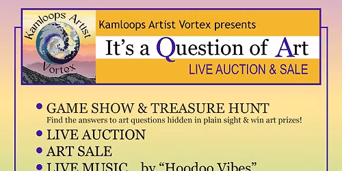 "It's a Question of Art"  Live Art Auction, Art Sale, Game Show