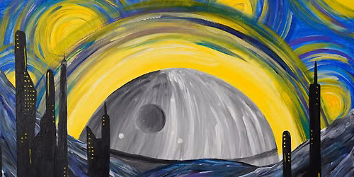 Starry Wars Night Painting Workshop @ MaybeItsFate
