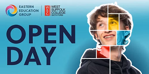 West Suffolk College Open Day: Wednesday 7 October 2026