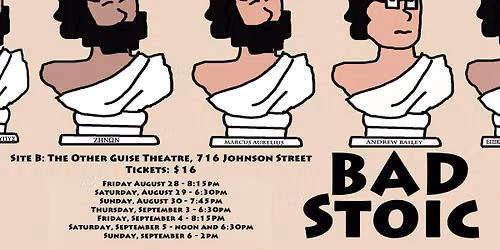 Bad Stoic at the Victoria Fringe