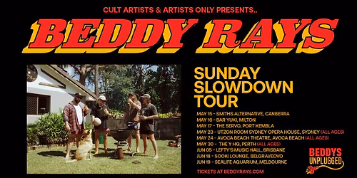 SUNDAY SLOWDOWN TOUR - SYDNEY