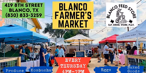 Blanco Farmers Market