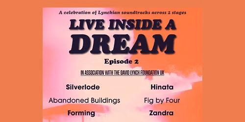 Live Inside A Dream Festival 2026 in association with The David Lynch Foundation UK