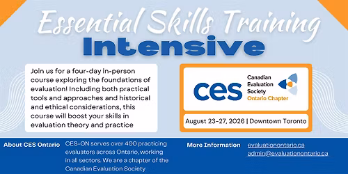 August 2026 Essential Skills Series Intensive