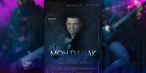 MOH DAHAK \/USA TOUR 2026\/ PHILADELPHIA,PA