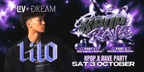 SAT 3 OCTOBER - KPOP X RAVE PARTY @ LIV SYDNEY NIGHTCLUB
