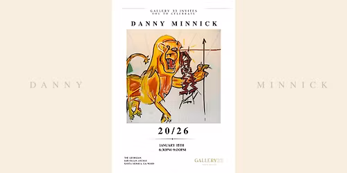Gallery 33 Presents: Danny Minnick \u2014 20\/26