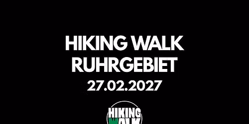 Hiking Walk Ruhrgebiet 2027
