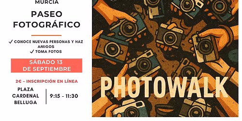 \ud83d\udcf8 Encuentros amistosos & paseo fotogr\u00e1fico \/ Make friends & Photowalk Meetup