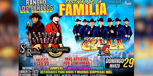 SERAPIO Y ALEX RAMIREZ, TIERRA CALI & MAS