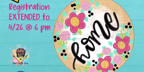 2026 Sacred Heart School PTO Fundraiser: Sip & Paint a Door Hanger