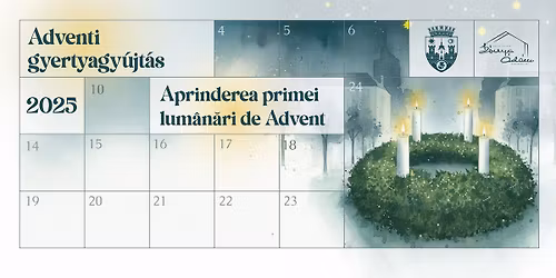 Adventi gyertyagy\u00fajt\u00e1s Sepsiszentgy\u00f6rgy\u00f6n \ud83d\udd6f\ufe0f Aprinderea lum\u00e2n\u0103rilor de Advent la Sf\u00e2ntu Gheorghe