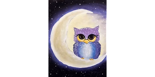 Nocturnal Owl - Paint and Sip in Orlando | Classpop!\u2122
