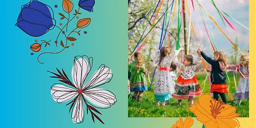 Sarasota Maypole dance toddlers + stay and play