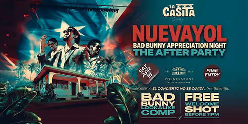 NUEVAYOL: Bad Bunny Appreciation Night + Lookalike Comp