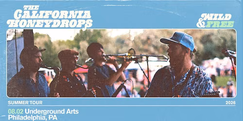 The California Honeydrops at Underground Arts 8.2