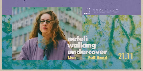 Nefeli Walking Undercover Full Band Live in Athens