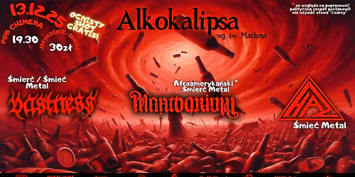 "I rzek\u0142 tedy Pan" czyli Alkokalipsa wg. \u015bw. MarJana 