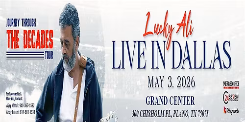 Lucky Ali Live in Dallas