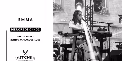 Concert live "EMMA" + jam acoustique