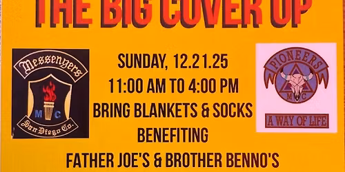 30th Annual Big Cover Up!