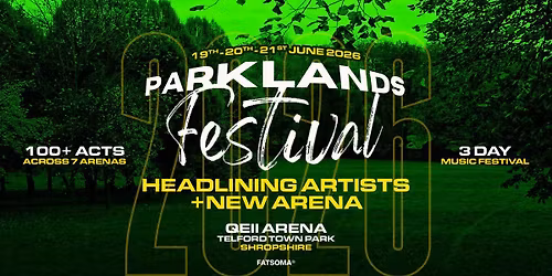 \ud83c\udfaa\ud83c\udfaa PARKLANDS FESTIVAL 2026 \ud83c\udfaa\ud83c\udfaa