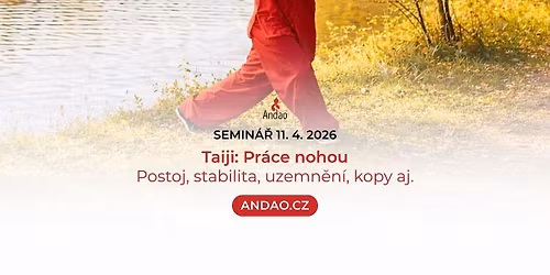 Taiji: Pr\u00e1ce nohou \u2013 postoj, stabilita, uzemn\u011bn\u00ed, kopy aj. (semin\u00e1\u0159)