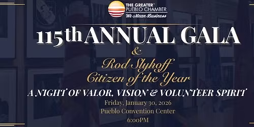 115th Annual Gala & Rod Slyhoff Citizen of the Year