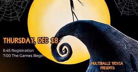The Nightmare Before Quizmas NerdTrivia by MultiBallz Trivia