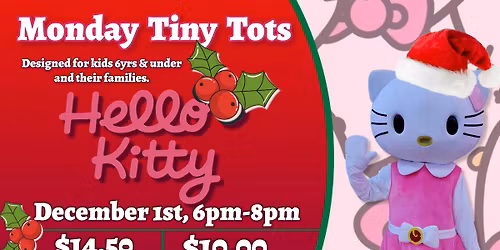 Monday Tiny Tots with Hello Kitty at Wheels and Thrills!