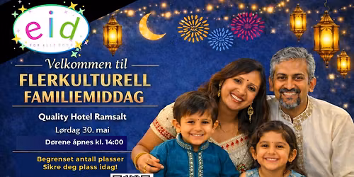Flerkulturell familiemiddag 