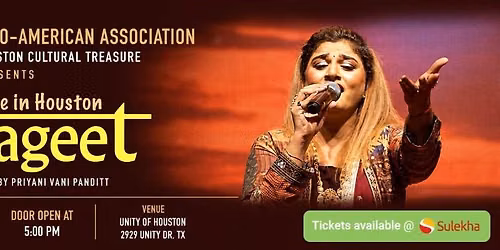 Raageet by Priyani Vani Panditt Live in Houston