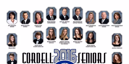 Cordell Class of 2016 10-Year Reunion