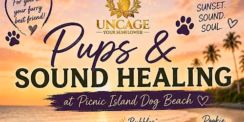 Sunset Pups & Sound Healing