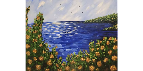 Monet Inspired Flower Beds - Paint and Sip in Chicago | Classpop!\u2122