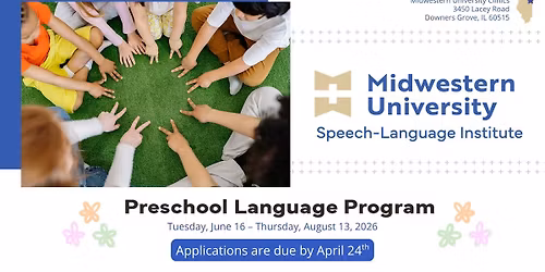 Summer Preschool Language Program