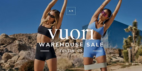 Vuori Warehouse Sale - Tustin, CA