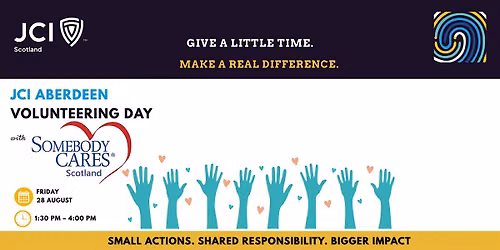JCI Aberdeen Volunteering Day with Somebody Cares Scotland