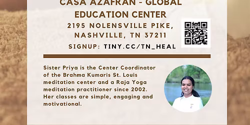 Meditation +  Talk - "Heal the Past & Move On"