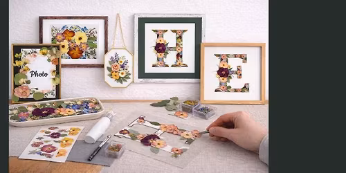 Personalized Pressed Flower Art \u2013 September 26
