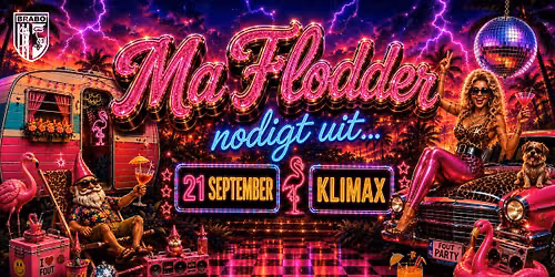 Ma Flodder nodigt uit feestje 