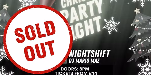 *SOLD OUT* The Picturedrome Christmas Party (12th)